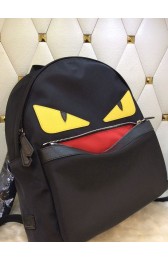 Knockoff Fendi backpack nylon 6617 black HV08863vf92