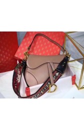 Knockoff High Quality Dior MINI SADDLE BAG CALFSKIN M0447 apricot HV07816Lg12