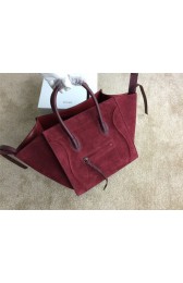 Luxury 2015 Celine winter best-selling model nubuck leather 9901-3 purplish red HV09850Px24