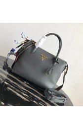 Prada Calf leather bag 1BA157 grey HV09721uk46