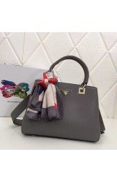 Prada Calf leather bag 2024 grey HV11883KX22