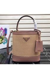 Prada Double Medium bag 1BA210 Pink HV10545dE28