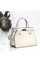 Prada dual calf leather bag 1BA178 white HV07602hI90