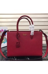 Prada Saffiano Leather Tote Large 1BA153 red HV05949Av26