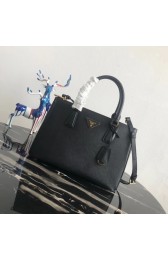 Prada Saffiano original Leather Tote Bag 1BA1801 black HV06872hI90