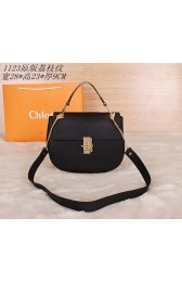 Replica 2015 Chloe new models original litchi grain 1123 black HV00577ij65