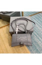 Replica Balenciaga Hourglass XS Top Handle Bag 28331S grey HV00750sA83