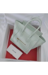 Replica CELINE MICRO LUGGAGE HANDBAG IN LAMINATED LAMBSKIN 167793-20 HV01245ec82