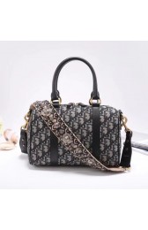 Replica Dior canvas calfskin leather M5818 black HV08218ED66