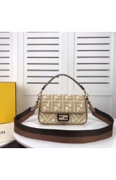 Replica FENDI fabric bag F0386 Beige HV08452Hd81