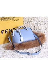 Replica Fendi tote bags calfskin leather 2350 sky blue HV03843iF91