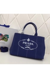 Replica Prada Fabric Printed Tote BN2439 blue HV02748iF91