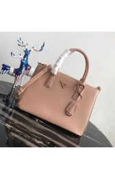 Replica Prada Saffiano original Leather Tote Bag 1BA1801 Light Pink HV01283ED66