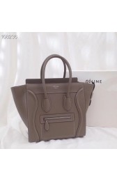 Replica Top CELINE MICRO LUGGAGE HANDBAG IN LAMINATED LAMBSKIN 167793-6 HV07829ll80