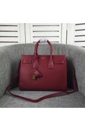 Replica Yves Saint Laurent Classic Sac De Jour Bag 7102 wine HV00663UD97