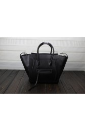 Top 2015 Celine classic original leather 3341-1 black HV06226lE56