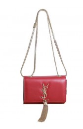 Yves Saint Laurent mini Monogramme Cross-body Shoulder Bag 5478 Red HV11344sf78