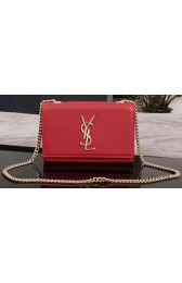 Yves Saint Laurent Monogramme Cross-body Shoulder Bag 1311228 Red HV00620NP24