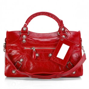 2012 Balenciaga Giant City red 084332A HV08132iZ66