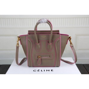 2015 Celine classic 3308 khaki&purple HV01291Yf79