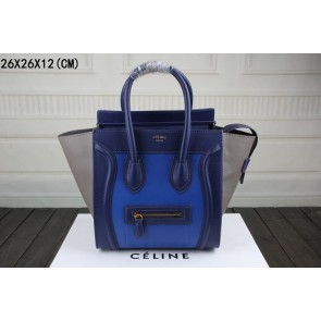 2015 Celine top quality 3308-1 brilliant blue&royal blue&gray HV04699Jz48