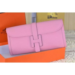 2015 hermes epsom leather jige elan long clutch bag pink 509058 HV09991xh67