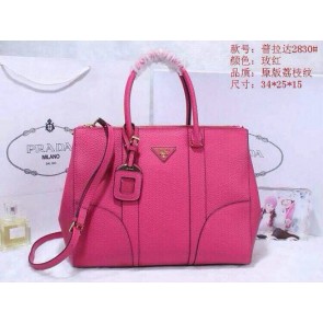 Best Quality Imitation 2015 Prada new model original leather 2830 rose HV07787dK58