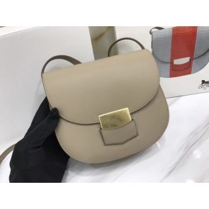 Celine Compact Trotteur Cattle leather Mini Shoulder Bag 1268 Khaki HV01395kC27