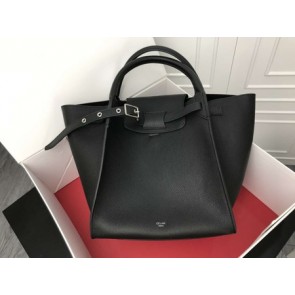 Celine the big bag calf leather Tote Bag A183313 Black HV05330JD63