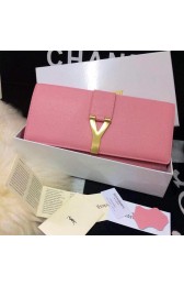 2015 Yves Saint Laurent new model clutch 30210-1 pink HV00539lk46