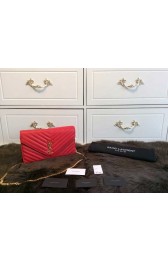2015 Yves Saint Laurent new model fashion shoulder bags caviar 26578 red HV00900nV16