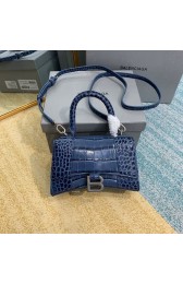 Balenciaga Hourglass XS Top Handle Bag 28331S blue HV06461yk28