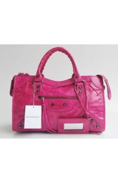 Balenciaga The City Handbag pink 084332 HV06576Dq89