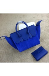 Celine 2015 early spring new handbag 98314 brilliant blue HV08942UE80