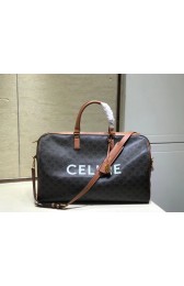 Celine LARGE VOYAGE BAG IN TRIOMPHE CANVAS 191472 tan HV04976uk46