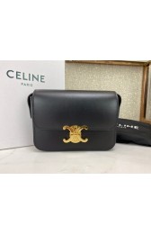 Celine MINI FOLCO BAG CANVAS CL01503 black HV05157vX95