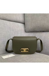 Cheap CELINE Original Leather Bag CL93123 brown blackish green HV06903sJ42