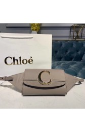 Chloe Original Leather Belt Bag 3S036 grey HV08477lq41