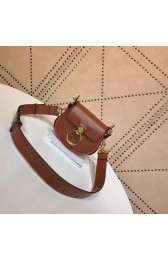 CHLOE Tess Small leather shoulder bag 3E153 camel HV08419Wi77