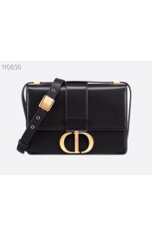 Dior 30 MONTAIGNE CALFSKIN BAG M9203 black HV00794fJ40