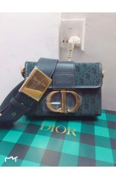 Dior 30 MONTAIGNE DIOR OBLIQUE BAG C1693 Green HV08685uT54