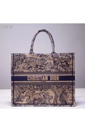 DIOR BOOK TOTE BAG TOILE DE JOUY M1286ZT blue HV09144fJ40