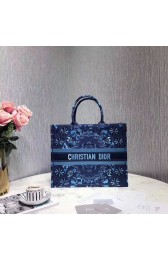 DIOR BOOK TOTE BAG VAN GEBORDUURD CANVAS M1286ZBE HV10956Dq89