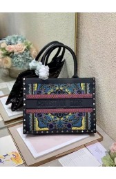 DIOR BOOK TOTE Multicolor Mizza Embroidery M1287ZRHM HV08299oJ62