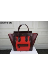 Fake 2015 Celine Collection 3308 orange&coffee&purplish red HV00273GR32