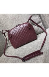 Fake Bottega Veneta Sheepskin Shoulder Bag BV1142 wine HV00294kw88