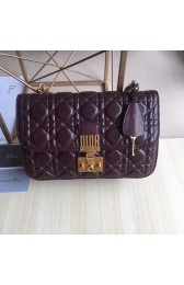 Fake Dior JADIOR Shoulder Bag M5818 Deep Purple HV07549kw88