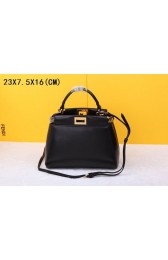 Fake Fendi winter best-selling model original sheepskin 520885 black HV00180pE71