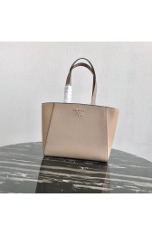 Fake Prada Embleme Saffiano leather bag 1BG288 Apricot HV04561Qv16