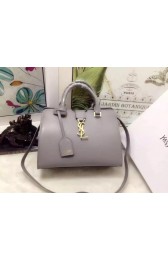 Fake Yves Saint Laurent Fringed Cabas Chyc Bag Y3359 Grey HV11863yQ90